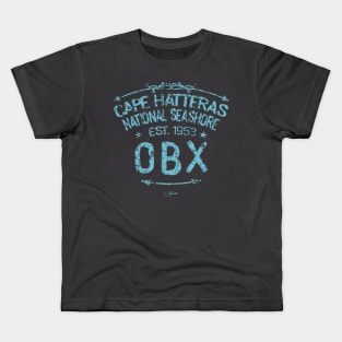 Cape Hatteras National Seashore, Est. 1953, OBX Kids T-Shirt